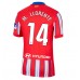 Atletico Madrid Marcos Llorente #14 Hjemmedrakt 2024-25 Kortermet